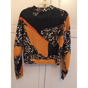 ACNE STUDIOS Terrazzo Print Crew Neck Pullover Sweatshirt